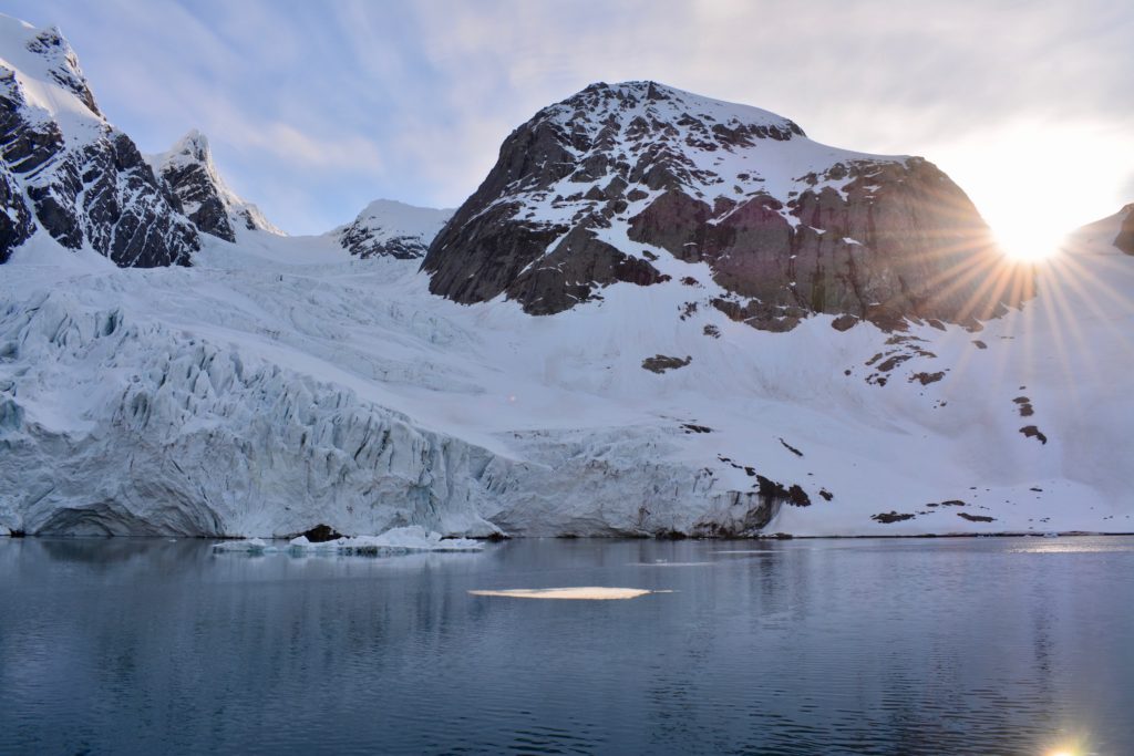 Regan 5 Calving Glacier, Svalbard. Original Photograph. 2020.