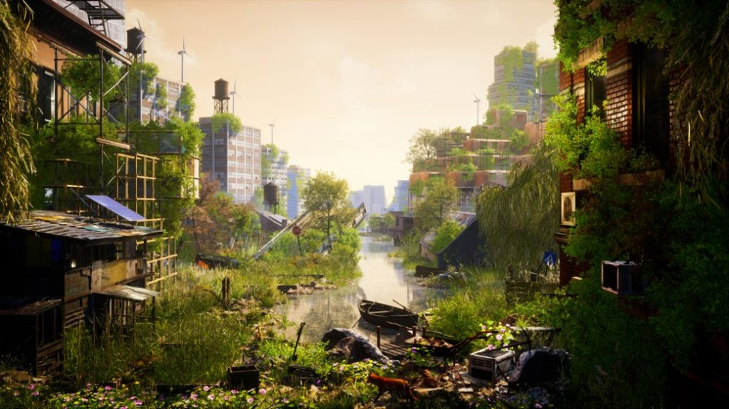 Refuge for R solarpunk