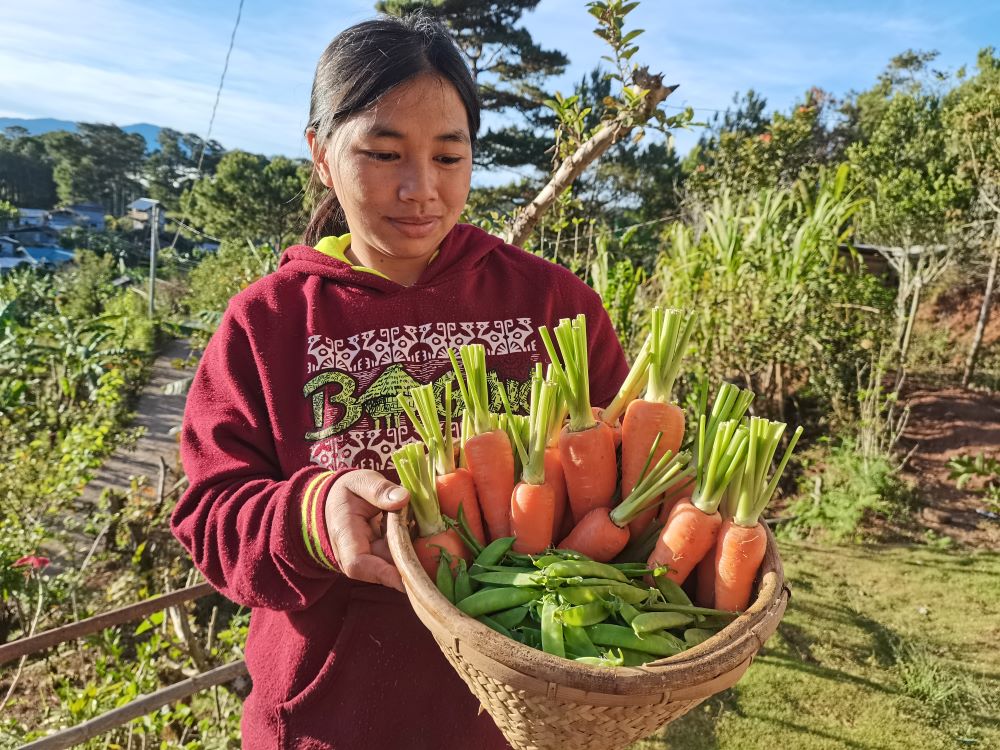 3. Organic farming workshop carrots